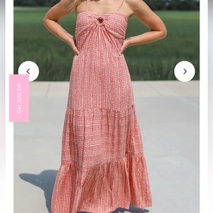 Spaghetti strap maxi dress